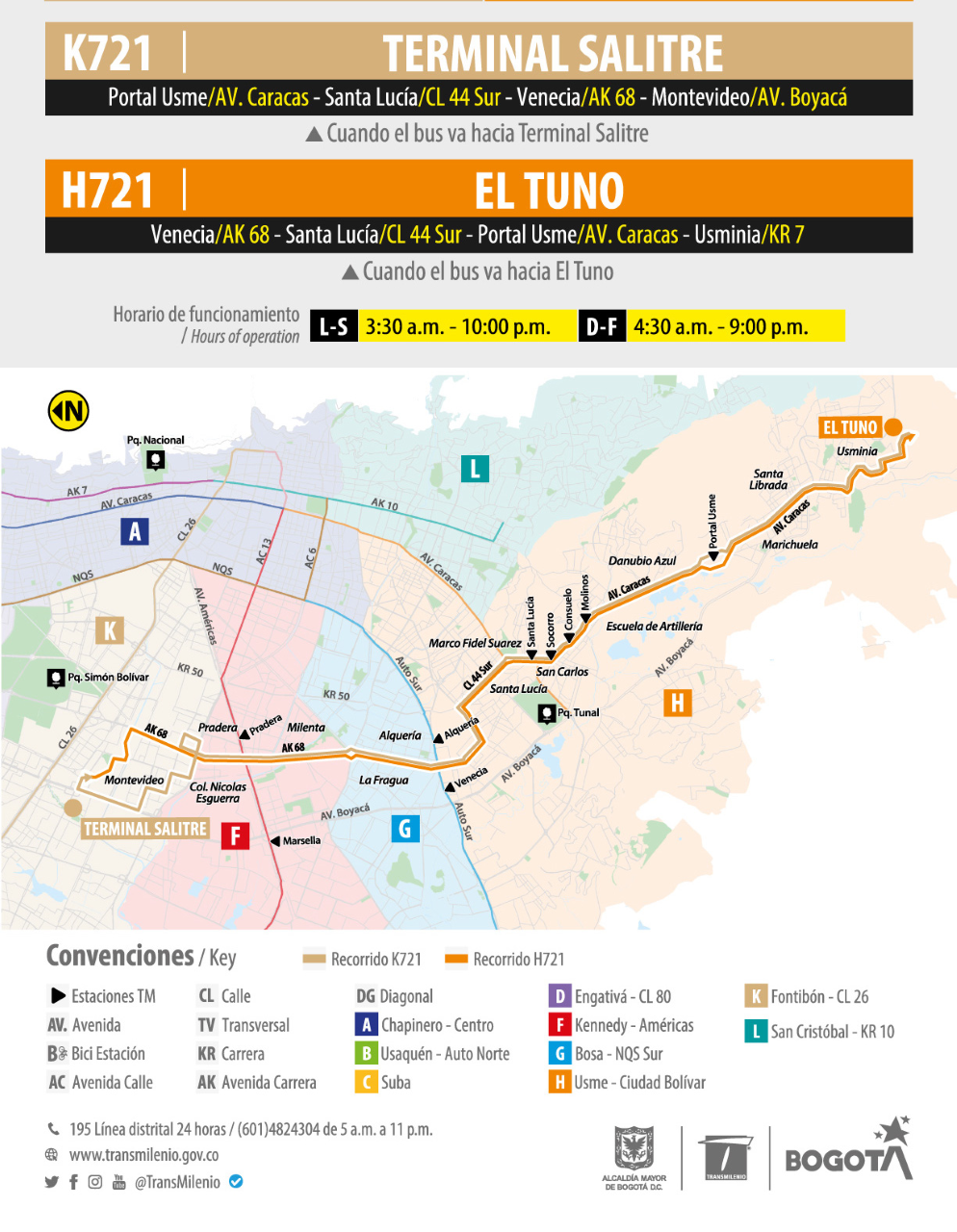 Cuál ruta SITP sirve para ir de Rafael Uribe Uribe a terminal Salitre