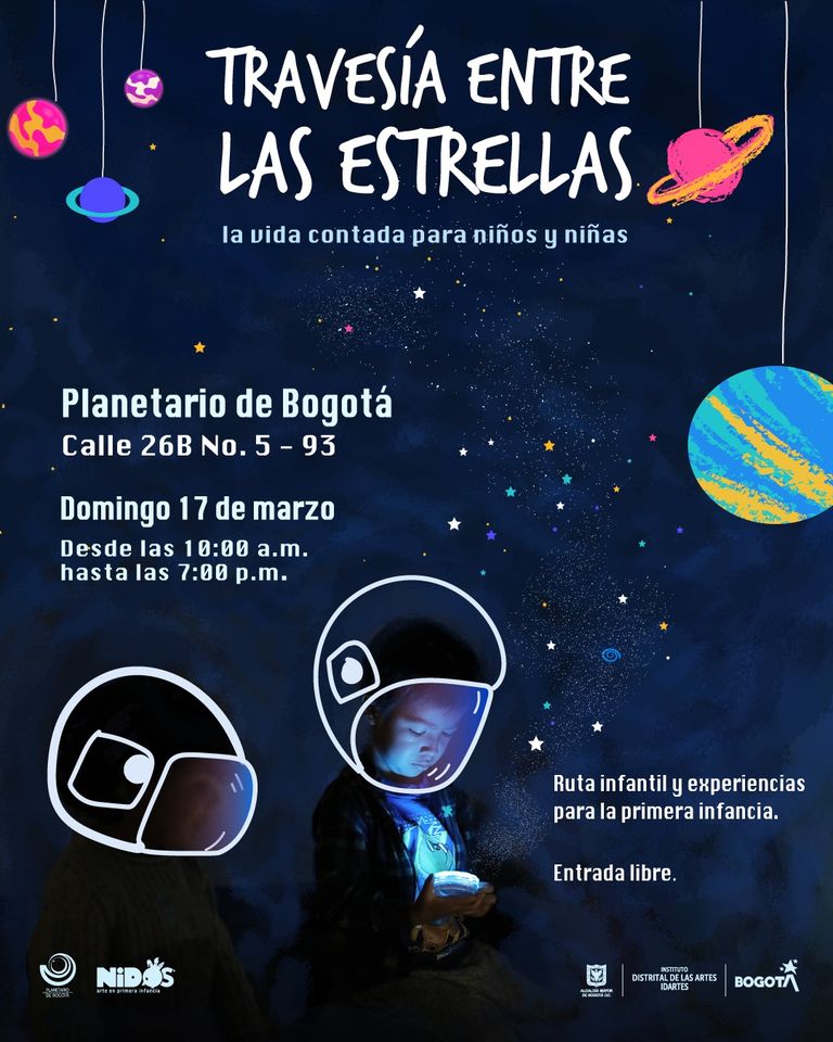 Travesía entre las estrellas en Planetario de Bogotá 