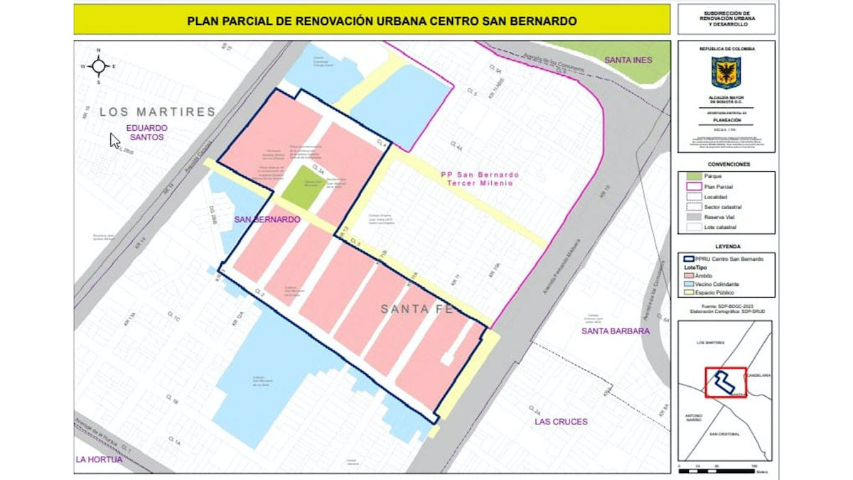 Plan Parcial Centro San Bernardo