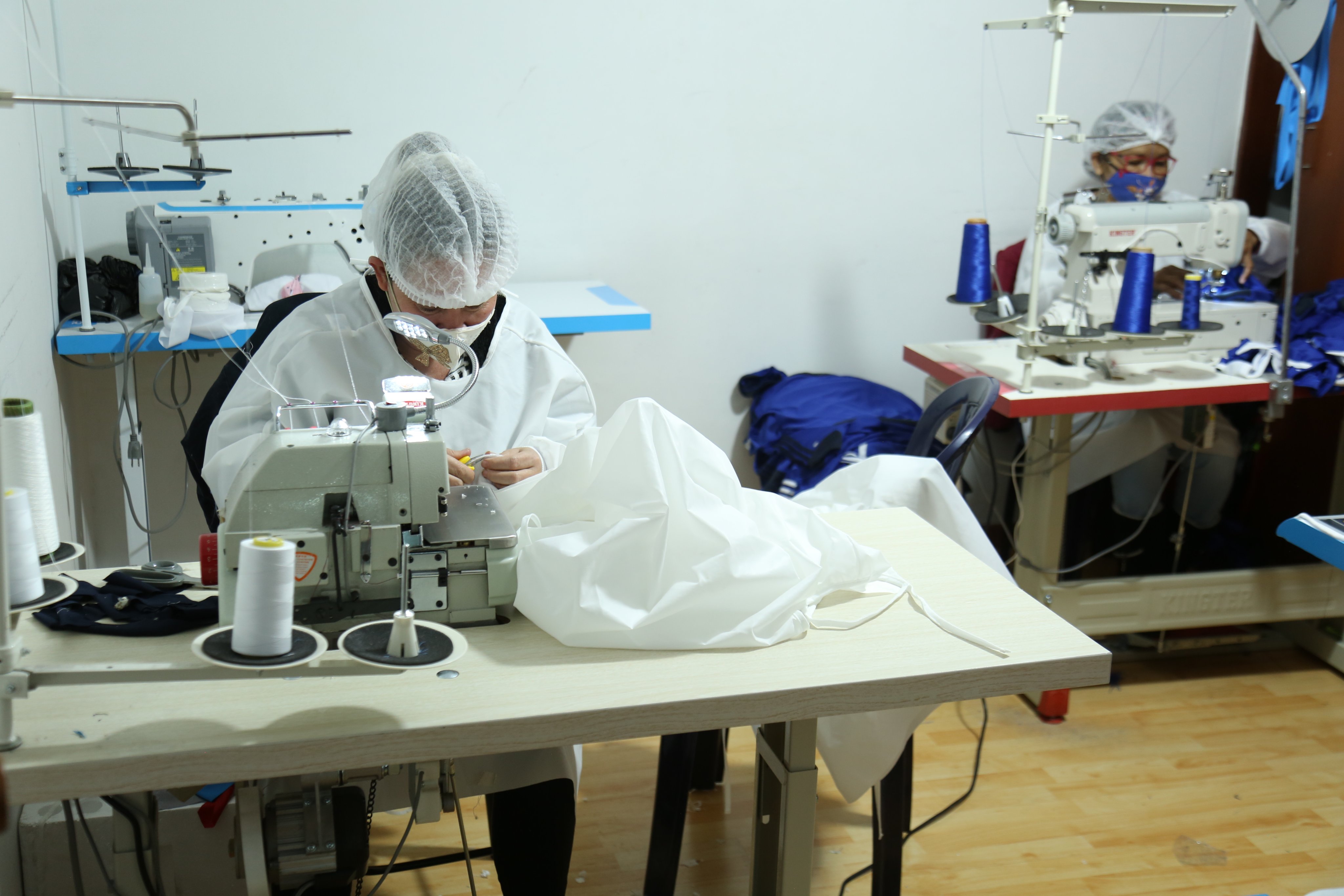 Confeccionistas y textileros se unieron durante la pandemia - FOTO: Prensa Secretaría de Gobierno