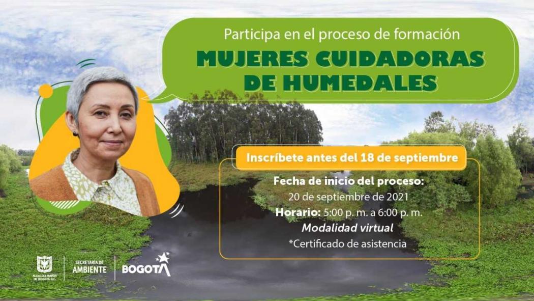 ¿Cómo ser una mujer cuidadora de humedales de Bogotá? (foto)