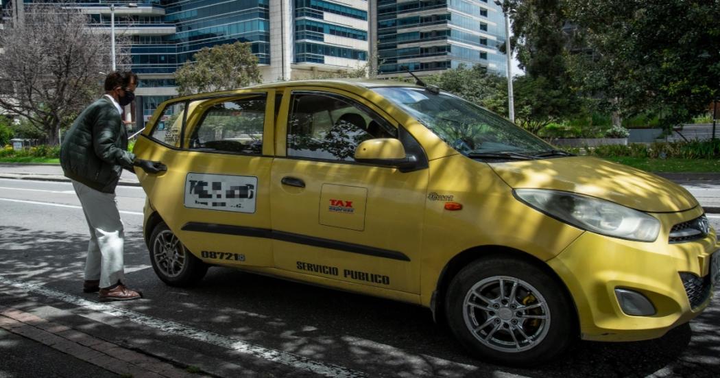 Así rige el pico y placa para taxis en Bogotá durante marzo de 2022