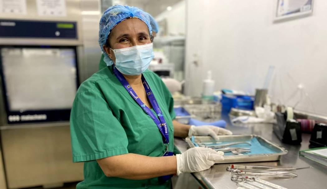 Historia enfermera María Pinzón contratada de planta en Usaquén Bogotá
