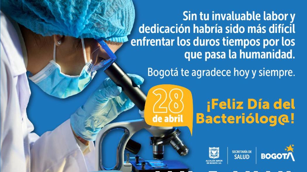 Secretaría de Salud conmemora Día del Bacteriólogo 2022 en Bogotá