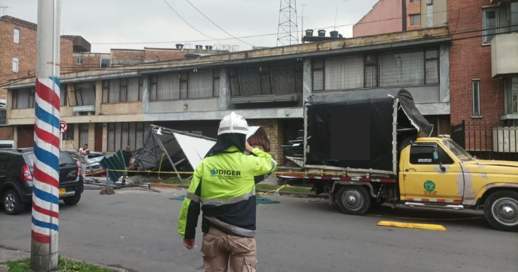 Vendaval en Bogotá: Distrito atiende a afectados en 4 localidades