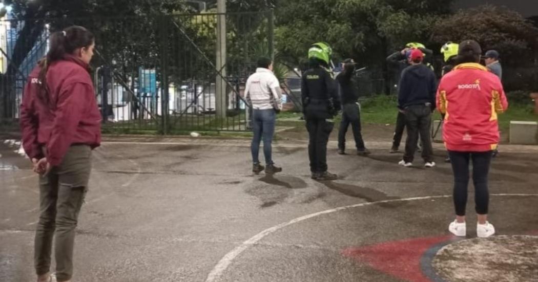 Incautaciones de armas y más resultados del Comando Nocturno en Bogotá