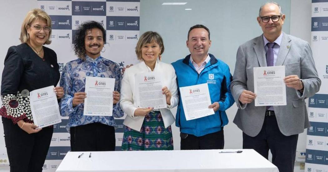 Bogotá firma Declaración de Sevilla para fortalecer respuesta al VIH 