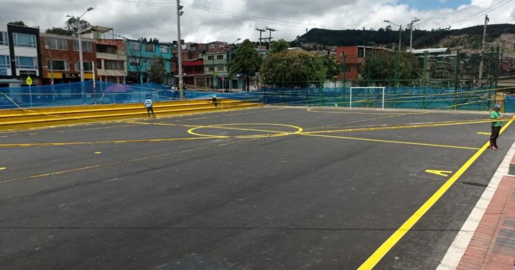 UMV mejoró equipamientos deportivos del parque del barrio La Serafina