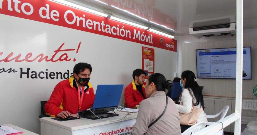 Móvil de Hacienda presta servicios este 21 noviembre en San Cristóbal 