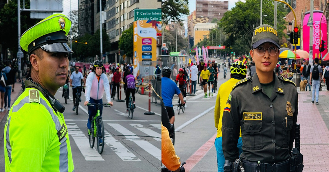 400 policías garantizan seguridad durante el Tour Colombia 2024 en Bogotá