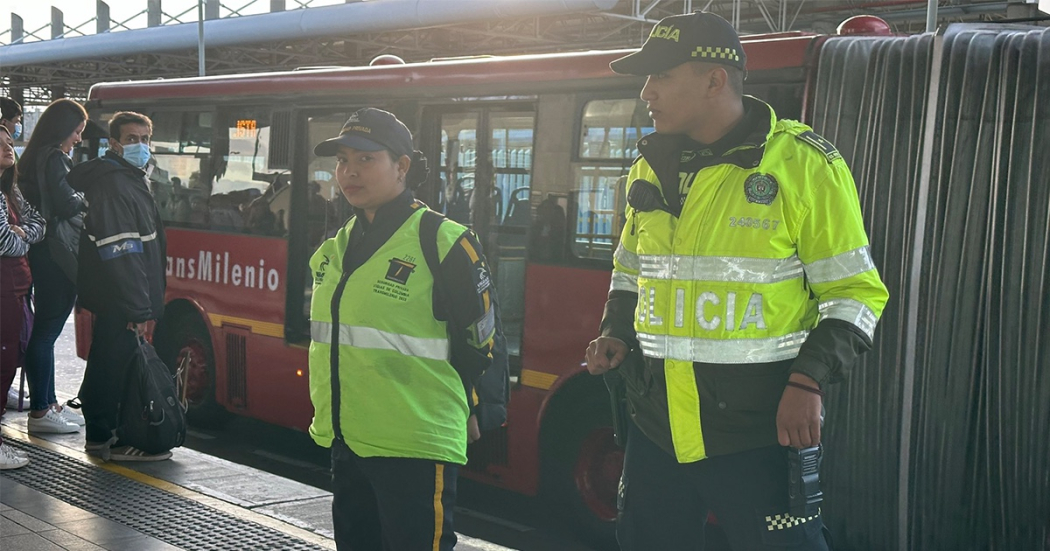 500 efectivos adicionales garantizan seguridad en los portales de TransMilenio 