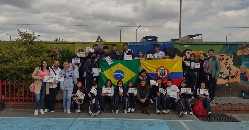 Lengua portuguesa este año busca llegar a nuevos colegios en Bogotá
