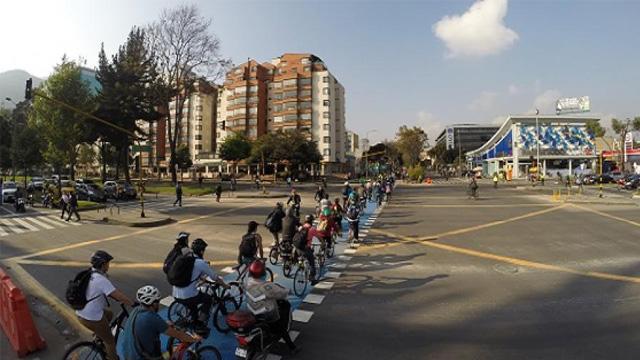 Ciclorruta carrera 11 - Foto: Prensa Movilidad