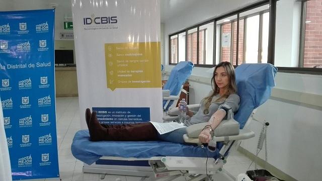 Gran jornada de donación de sangre este sábado y domingo en Bogotá. Foto: Secretaría de Salud