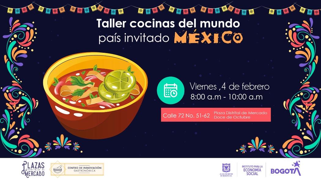 Taller gastronómico Cocinas del Mundo en la plaza Doce de Octubre 