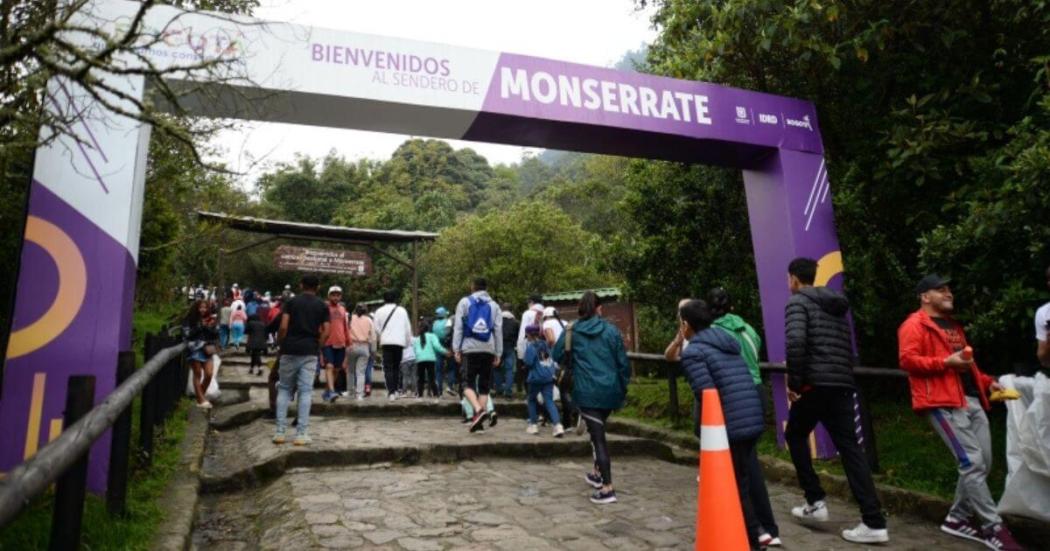 Sendero de Monserrate fechas y horarios habilitados por el IDRD Bogotá