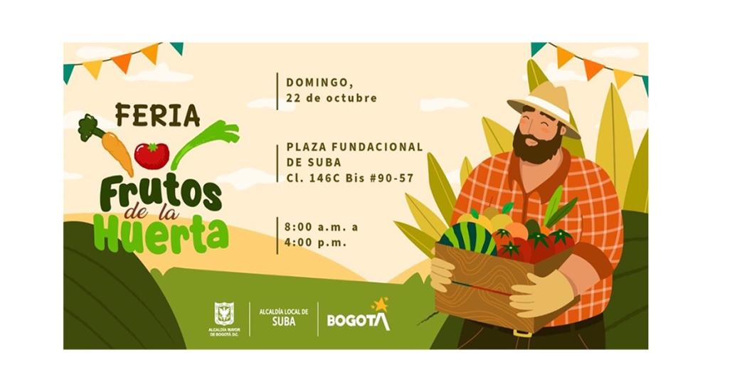  Asiste a la Feria de Frutos de la Huerta el 22 de octubre ¡No faltes! 