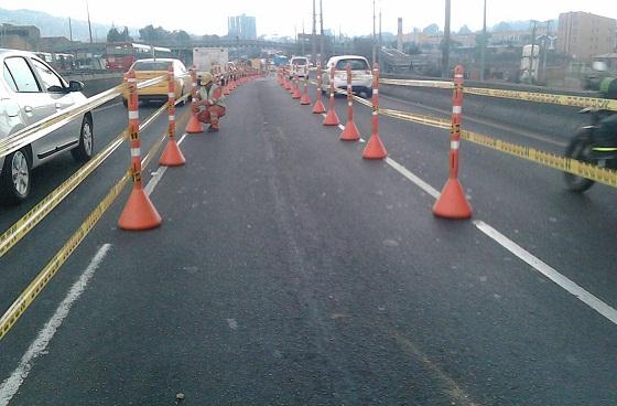 Intervención puente Avenida Villavicencio - Foto: Prensa IDU