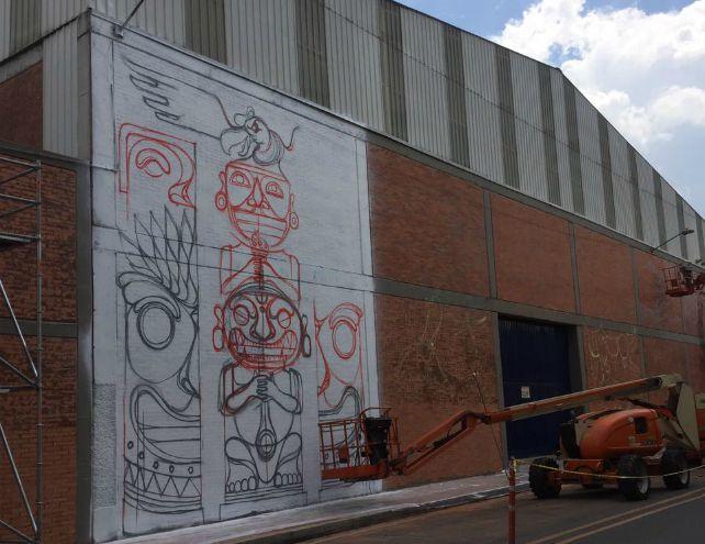 Distrito graffiti: De nuevo reunió artistas nacionales, locales e internacionales - Foto: Alcaldía Mayor de Bogotá