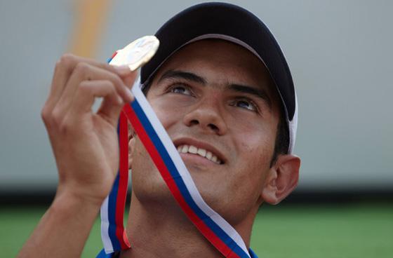 Éider Arévalo, atleta bogotano - Foto: Prensa IDRD