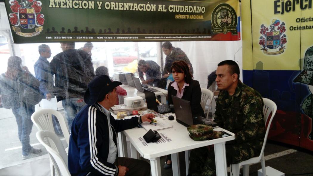 Jornada de amnistía para ciudadanos que no tienen libreta militar - Foto: Secretaría General Alcaldía Mayor de Bogotá
