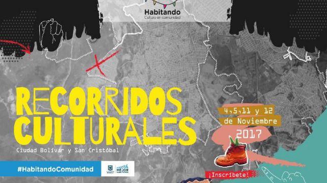 Particípe de los recorridos culturales de San Cristóbal y Ciudad Bolívar