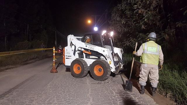 Mantenimiento de vías en Bogotá - Foto: Prensa UMV