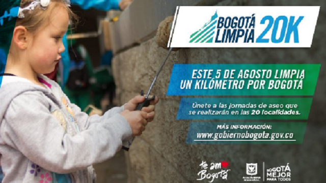 Familias, amigos y vecinos podrán unirse a esta jornada por Bogotá.