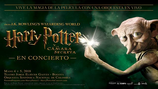 Harry Potter y la Cámara Secreta en concierto - Foto: Páramo Presenta