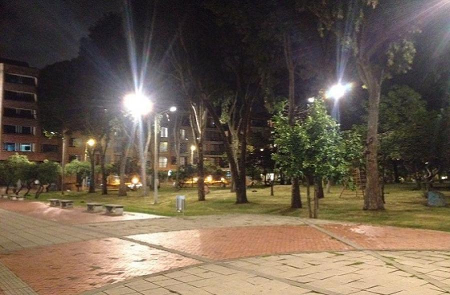 Durante 12 días las calles del parque de Usaquén solo para peatones. Foto: Prensa UAESP