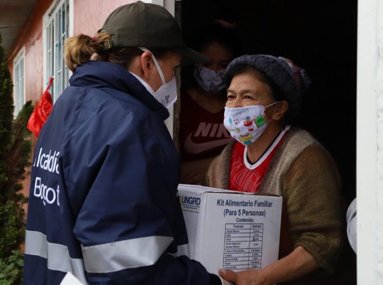 En imágenes ayudas de Bogotá solidaria en casa Bogota gov co