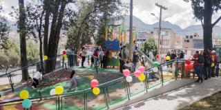 Secretaría de Gobierno entregó el parque Villa de Los Alpes en San Cristóbal