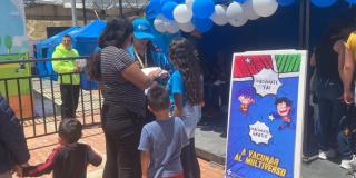 Bogotá se unió a la jornada de vacunación contra el Virus del papiloma humano