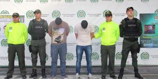 Capturados policía - FOTO: Prensa Mebog