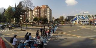 Ciclorruta carrera 11 - Foto: Prensa Movilidad