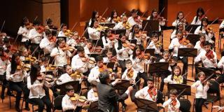 Centros Orquestales de la Orquesta Filarmónica. Foto: Orquesta Filarmónica de Bogotá