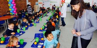 Apertura comedor escolar en Ciuda Bolívar - Foto: Prensa Secretaría de Educación
