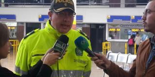 Coronel Alexander Aguilar Incautación de Cangrejos Azulez- FOTO: Of. Prensa MEBOG