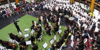 Concierto de la orquesta filarmónica juvenil e infantil - Foto: Alcaldía Local de Usaquén