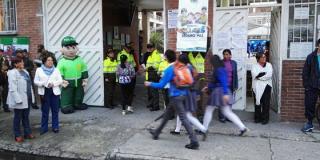 Entornos seguros en los colegios - Foto: Oficina de Prensa Policía Metropolitana de Bogotá