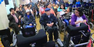 Más de 50 personas en condición de discapacidad fueron beneficiadas con ayudas técnicas en Antonio Nariño 