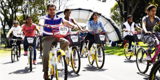 Con la entrega de un nuevo bicicorredor, Bogotá Humana continúa fomentando el uso de la bicicleta