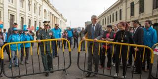 Alcalde Peñalosa inauguró el primer festival Bronx Distrito Creativo - Foto: Alcaldía Mayor de Bogotá/Andrés Sandoval