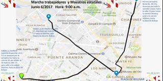 Conozca los recorridos de las marchas hoy en Bogotá.