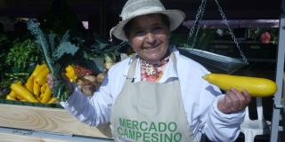 Mercado Campesino en el sur de la ciudad - Foto: Secretaría de Desarrollo Económico