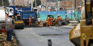Obras en vías de Bogotá - Foto: Comunicaciones Alcaldía Mayor 