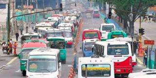 Aumento tarifas transporte publico