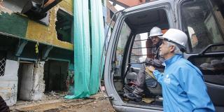 Demoliciones en sector del Bronx - Foto: Prensa Alcaldía Mayor de Bogotá