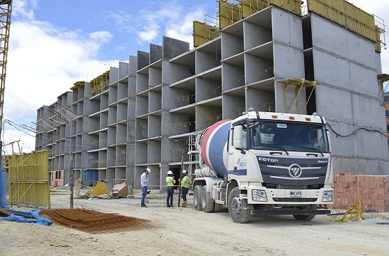 Construcción de viviendas en Bosa - Foto: Prensa Secretaría de Hábitat