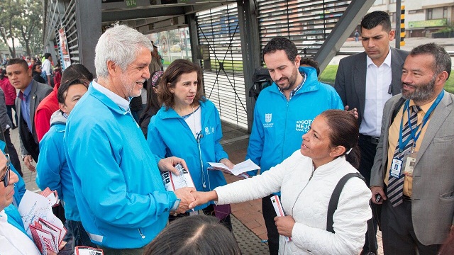 Pedagogía cambio rutas fáciles de TransMilenio - Foto: Comunicaciones Alcaldía Bogotá / Andrés Sandoval